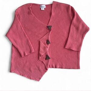 Putorti Vintage Asymmetrical Cardigan – Size L